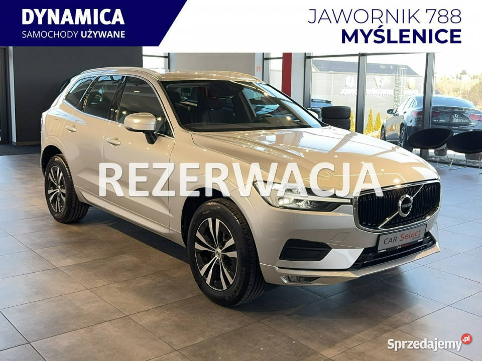 Volvo XC 60 VAT 23 Momentum Pro 20 B4D 197 światła przeciwmgielne Myślenice