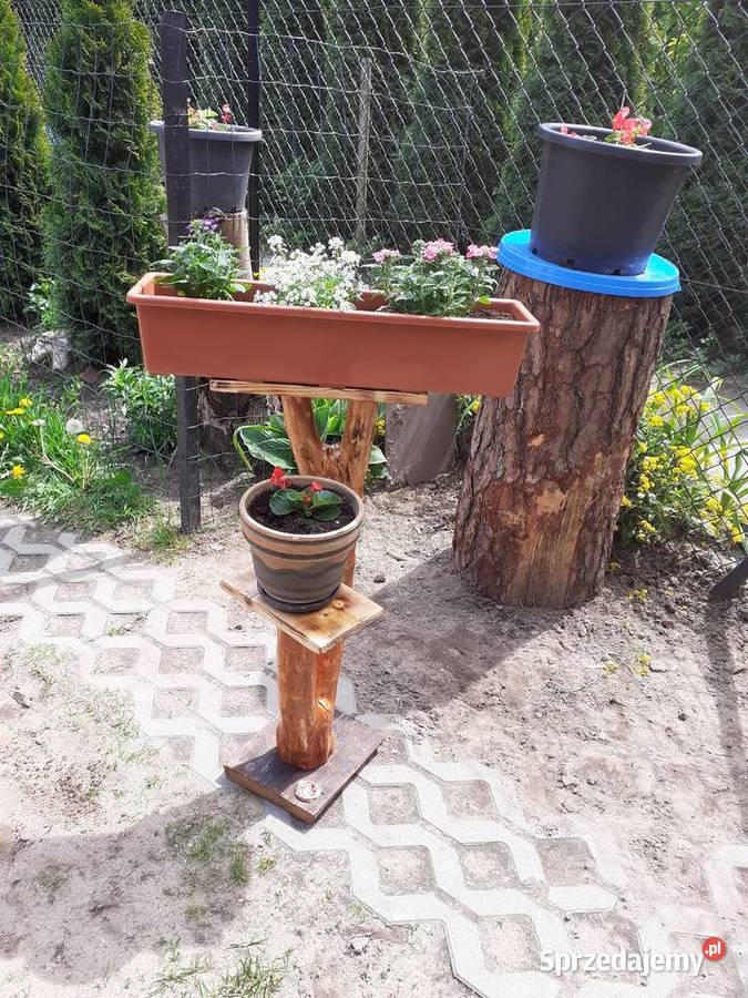 Kwietnik drewniany Łódź
