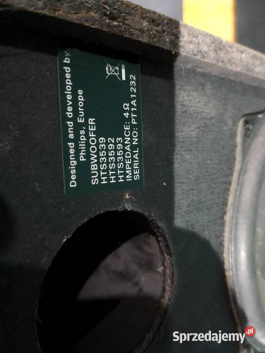 Philips Zestaw audio do salonu 6 części