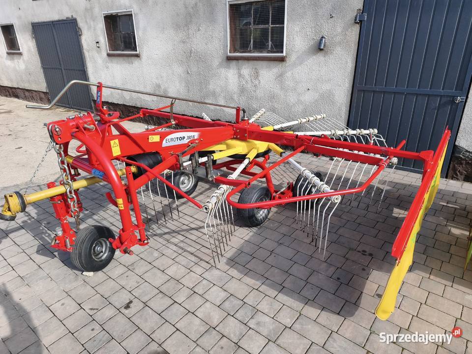 Zgrabiarka POTTINGER euro top 380n Zgrabiarki i przetrząsacze Zgrabiarki i przetrząsacze Rusko sprzedam