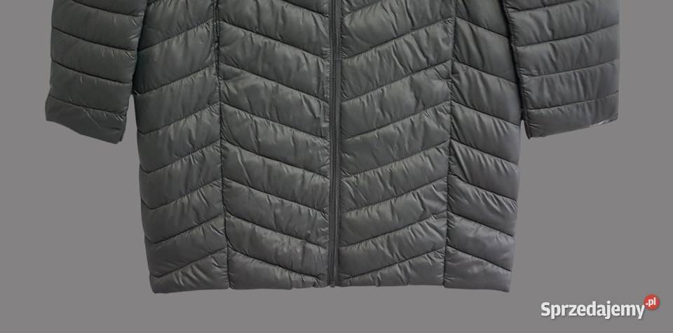 Damska lekka pikowana kurtka ciemno szary Chrzanów