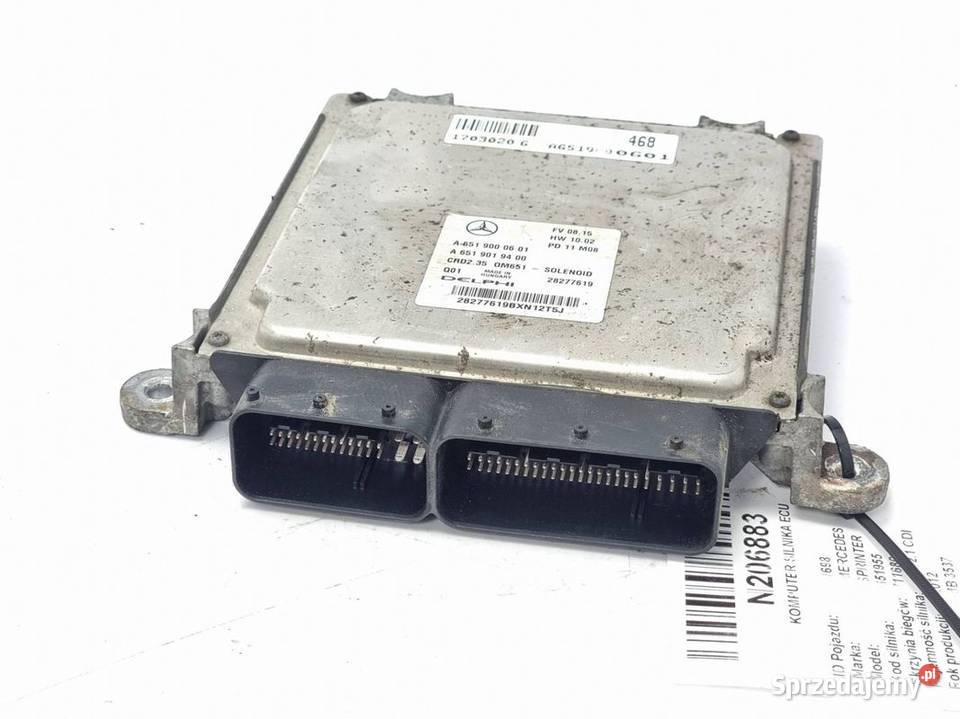 KOMPUTER SILNIKA ECU MERCEDES SPRINTER 313 Lipno sprzedam