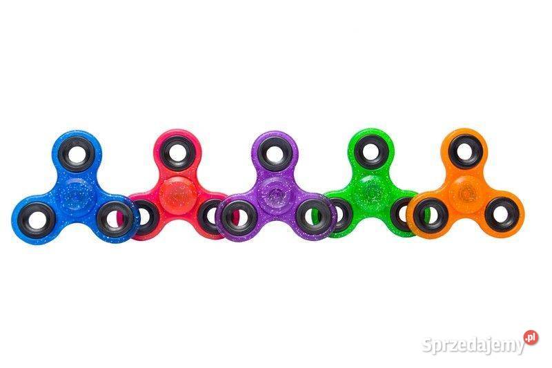 Fidget spinner brokatowy 75 różne kolory