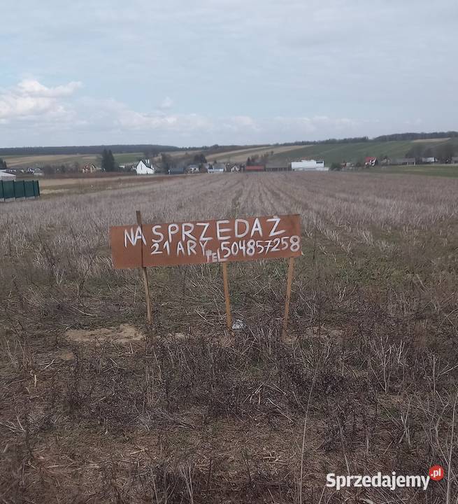 Działka kanalizacja Tomaszów Lubelski sprzedam