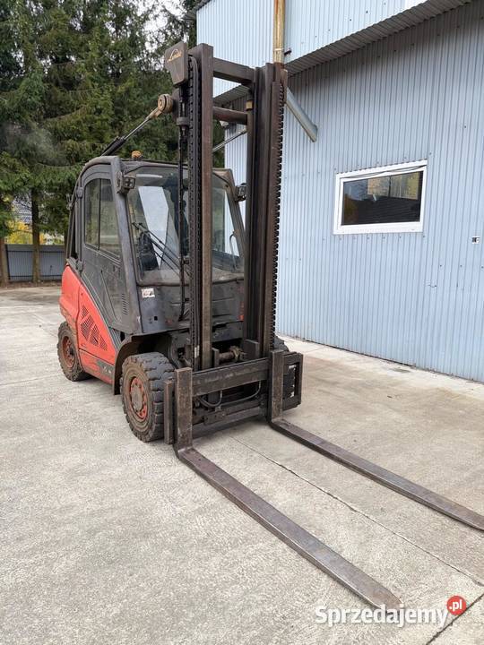 WÓZEK WIDŁOWY LINDE H40T 2011 Trzebunia