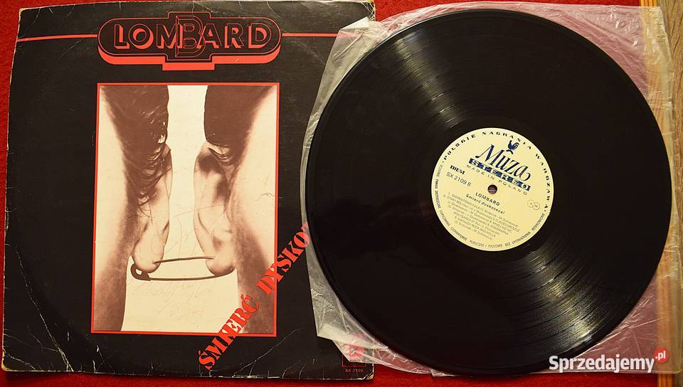 Lombard Śmierć dyskotece 1983 wydanie I płyta winylowa Chełmno