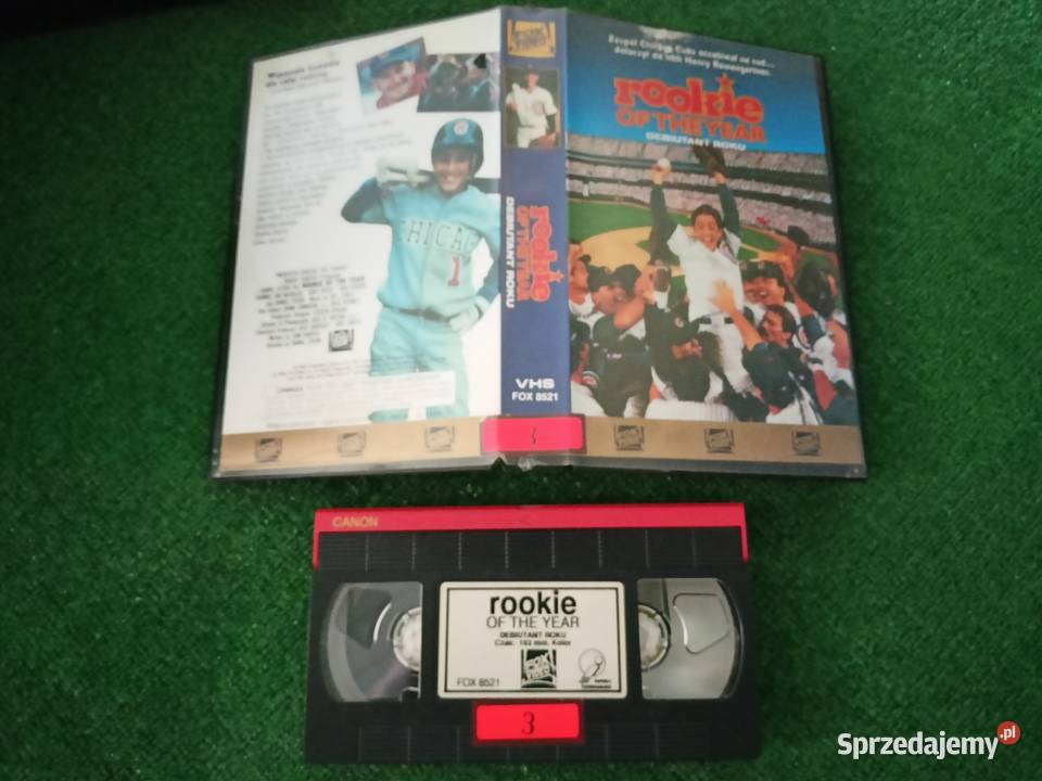 Kaseta VHS film Rookie the heart Rzeszów