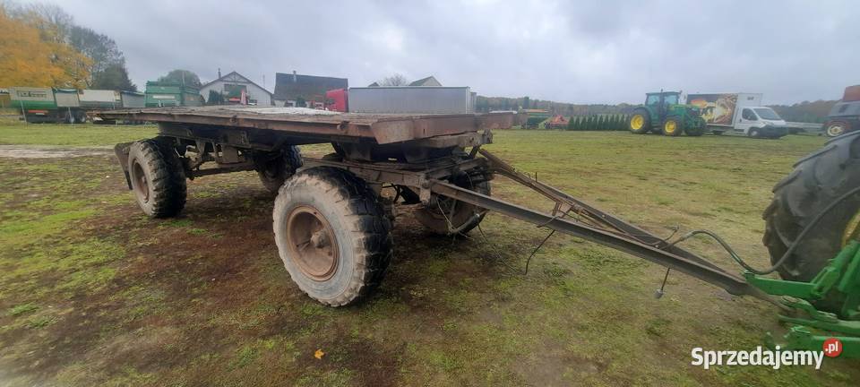 Przyczepa wywrotka HW 8011 ifa HL hlka rama Przyczepy rolnicze Jastrowie sprzedam