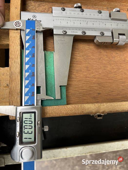 Suwmiarka Mitutoyo 450 mm analogowa z noniuszem Przyrządy miernicze Tuliszków sprzedam