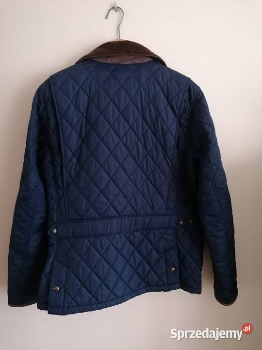 Pikowana granatowa kurtka damska wiosenno wielkopolskie Konin