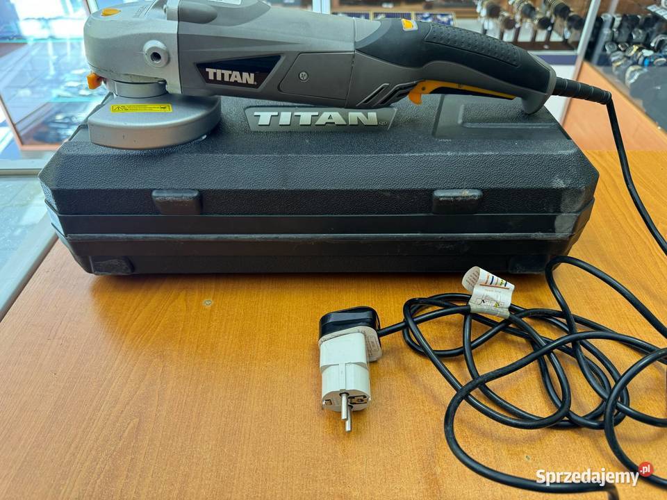 Szlifierka kątowa TITAN TTB282GRD 1010W walizka warmińsko-mazurskie Elbląg