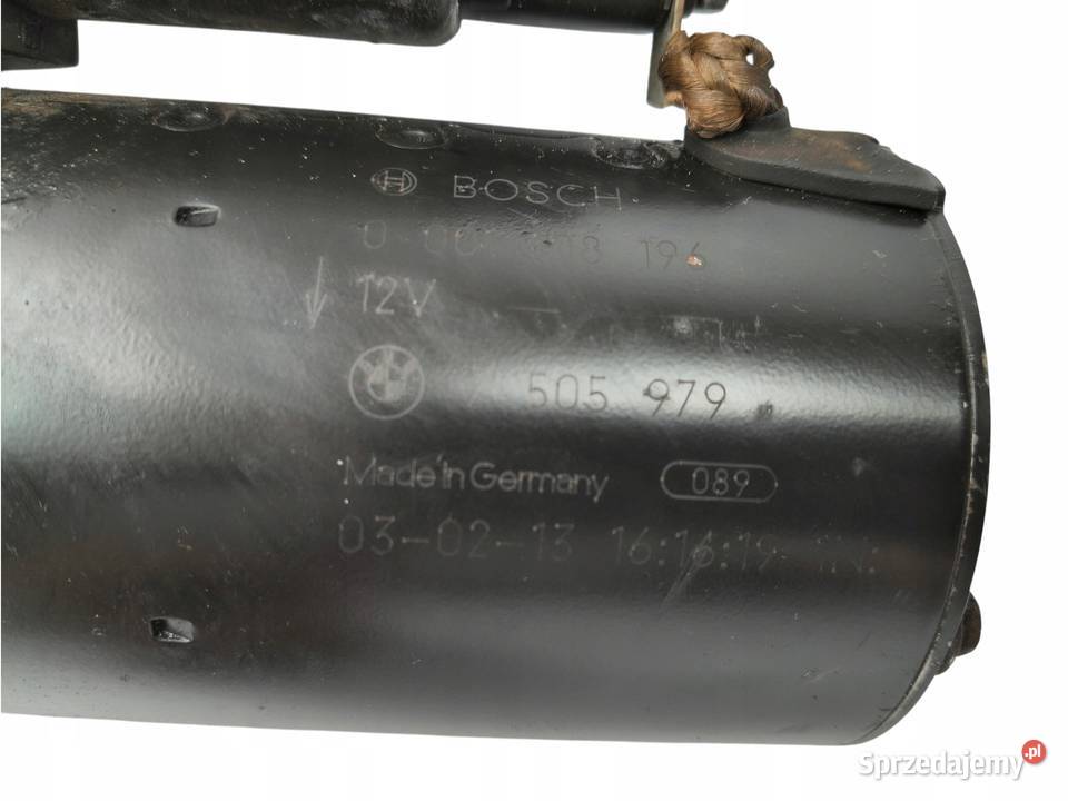 ROZRUSZNIK BMW E90 20I Bosch 0001108196 7505979 Chełm