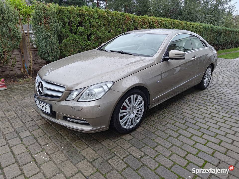 Mercedes W212 COUPE W207 Benzyna 18 Salon Polska nieuszkodzony Jelcz-Laskowice