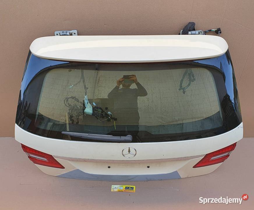 MERCEDES EKLASA W212 KOMBI KLAPA BAGAŻNIKA Trzciel sprzedam