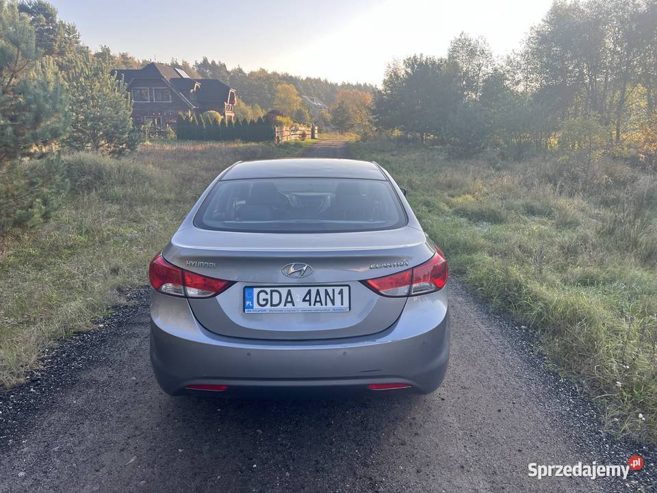 Hyundai Elantra 16 Style Rok produkcji 2012 Chwaszczyno
