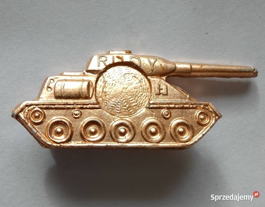 Broszka Odznaka Czołg Rudy Nakło nad Notecią