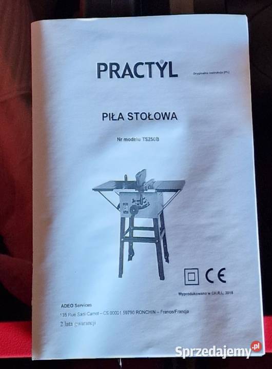 Pilarka stołowa PRACTYL Szczecin