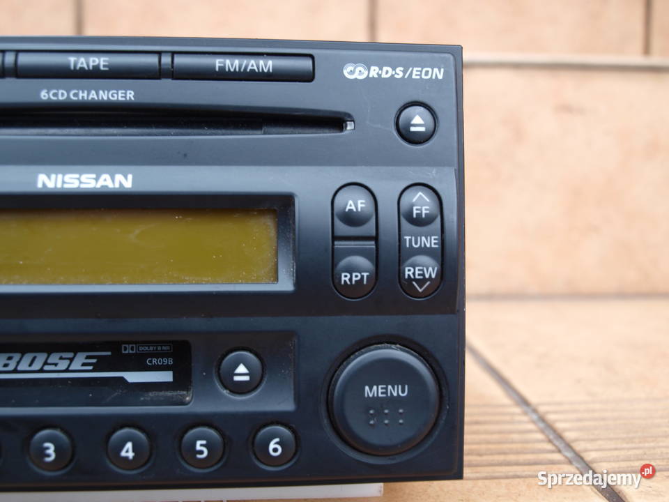 Nissan radio CD 6 płyt (oryginalne) Kalisz Sprzedajemy.pl
