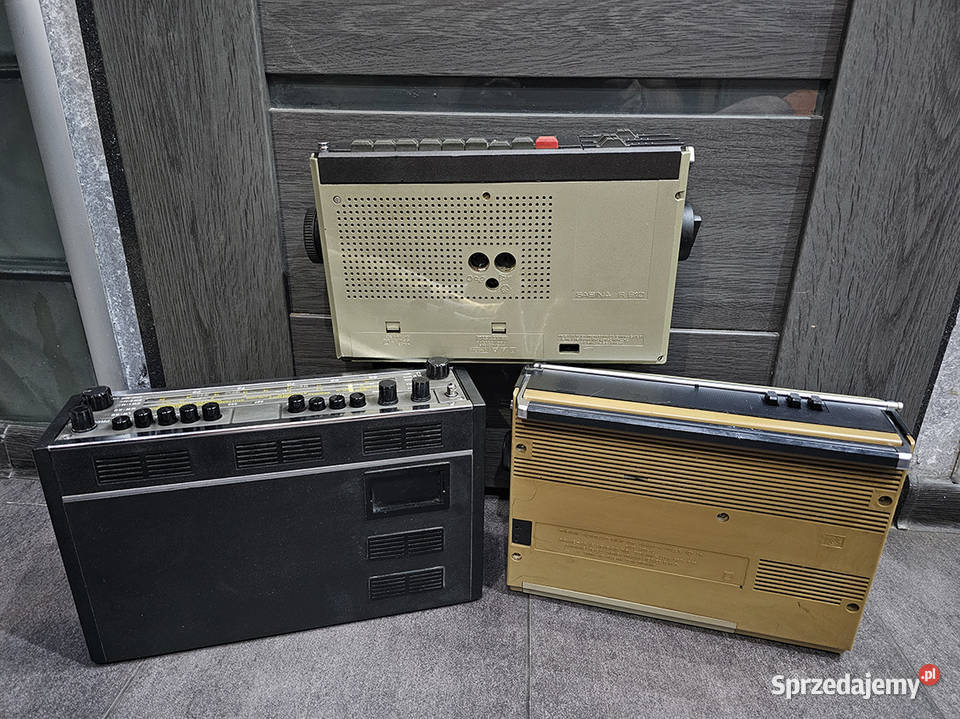 Radio Kolekcjonerskie komplet 3 lata 70 80 małopolskie Tarnowiec