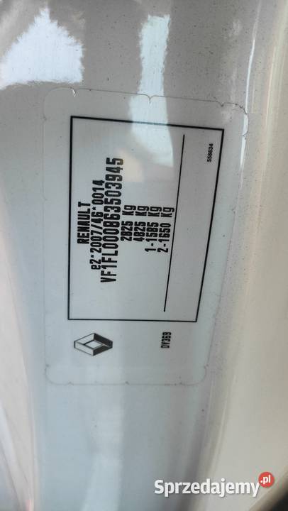 Renault Trafic 16 L1H1 Brygadówka 6 osobowy manualna Łuków sprzedam