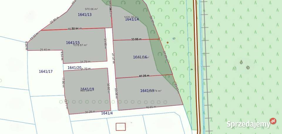 Działki budowlane Bratucice gmina Rzezawa małopolskie