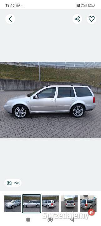 VW bora 18t kombi 150 ksenon alufelgi bez wkladu Wodzisław Śląski