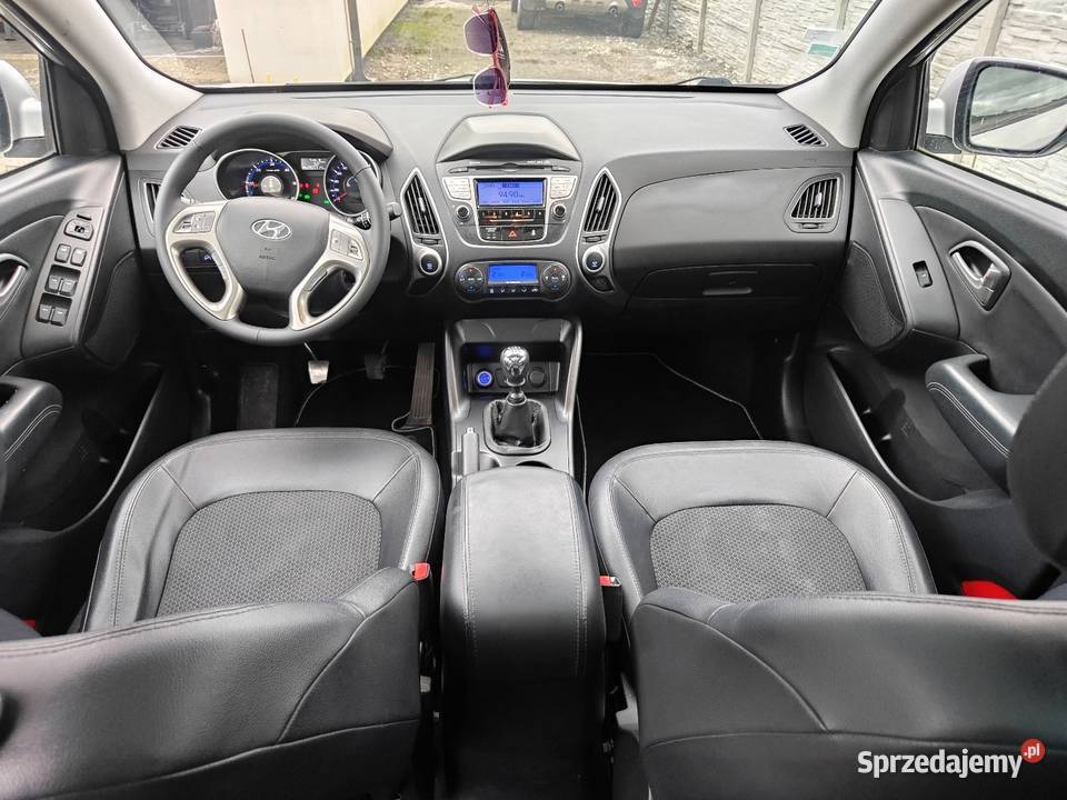 Hyundai ix35 17 crdi panorama klima tempomat czujnik parkowania Łąkociny
