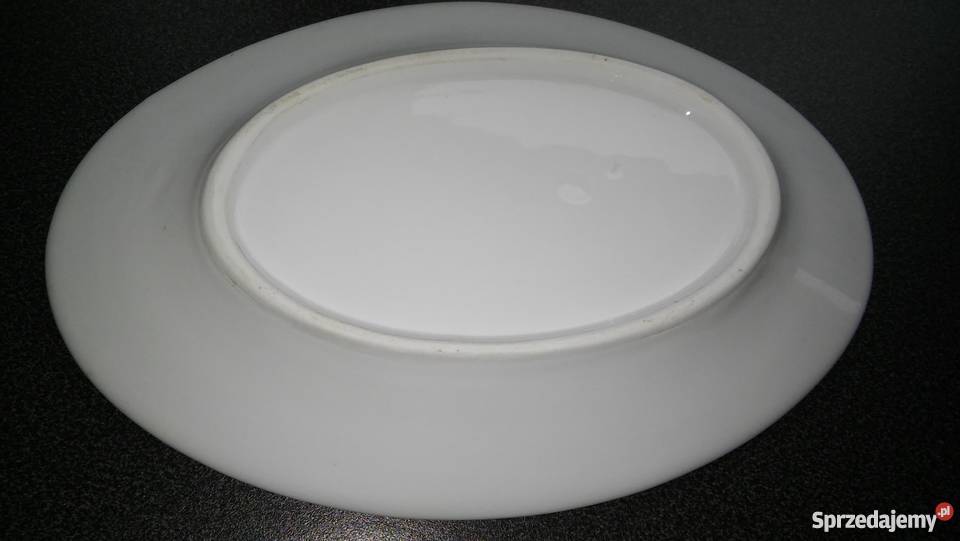 talerz patera półmisek biała porcelana Lorenz Gdańsk
