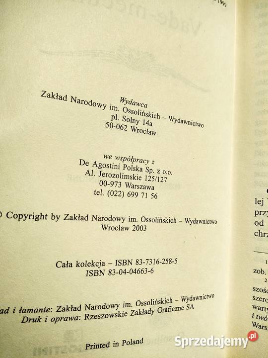 Norwod Vade mecum książka prezent gwiazdka Warszawa