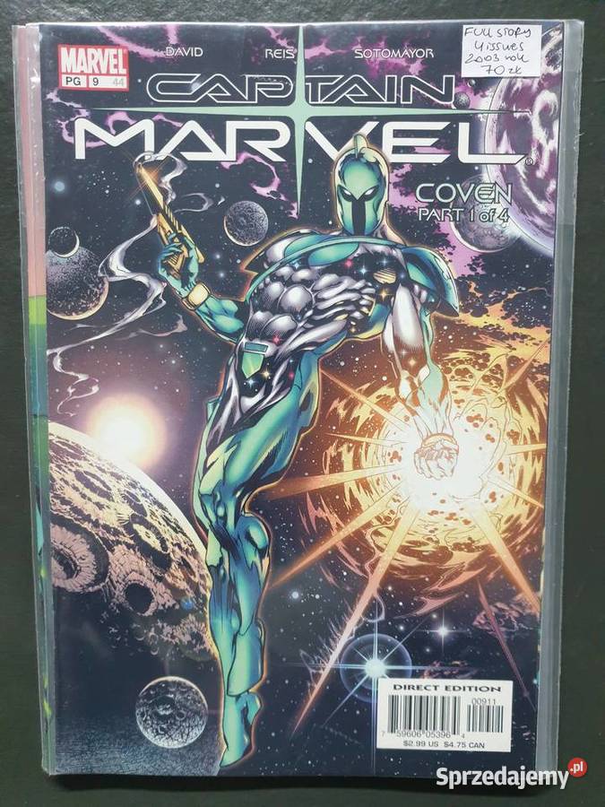 Captain Marvel 4 komiksy Marvel USA Amerykańskie Gdynia