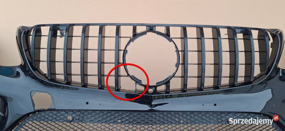 MERCEDES GLC W253 X253 AMG ZDERZAK PRZÓD PRZEDNI Bieleń