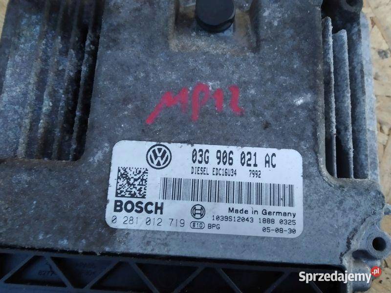 STEROWNIK SILNIKA KOMPUTER VW PASSAT 03G906021AC Gliwice