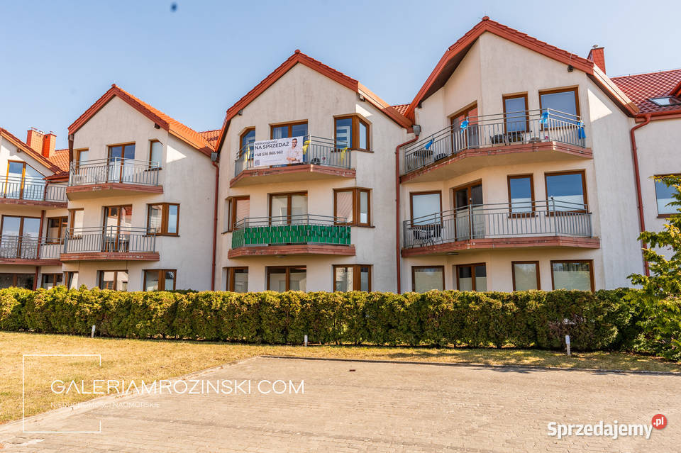 Apartament 500 m plaży Baltic Korona 3 pokoje gazowe Sprzedaż zachodniopomorskie Darłowo