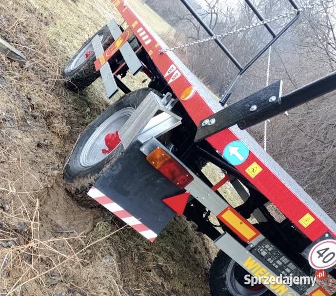 Sprzedam przyczepę do bali dwuosiową Trzciana