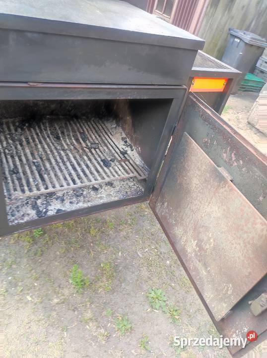 Smoker Grill Bbq mobilny katering imprezy Sękocin Nowy