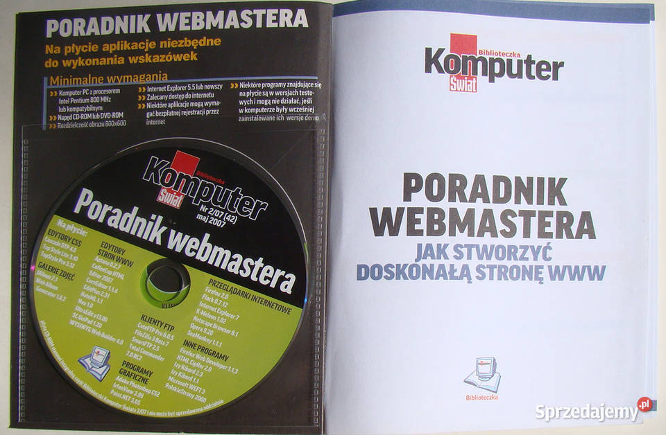 Poradnik webmastera z CD Czasopisma