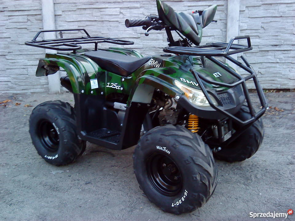Quad bmw 125 praktycznie Nowy 2017r czterosuwowy Motocykle, skutery, quady Piotrków Kujawski