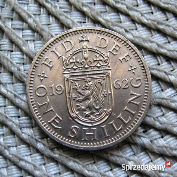 Wielka brytania 1 Shilling Szkocki 1962r Kalisz