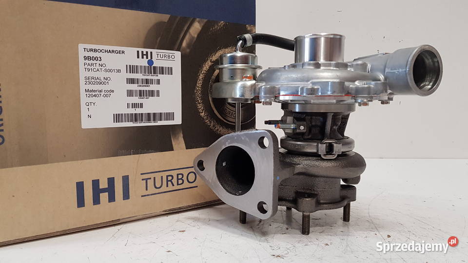 Nowa turbosprężarka IHI 9B003 CT9C T91CATS0013B mazowieckie Siedlce