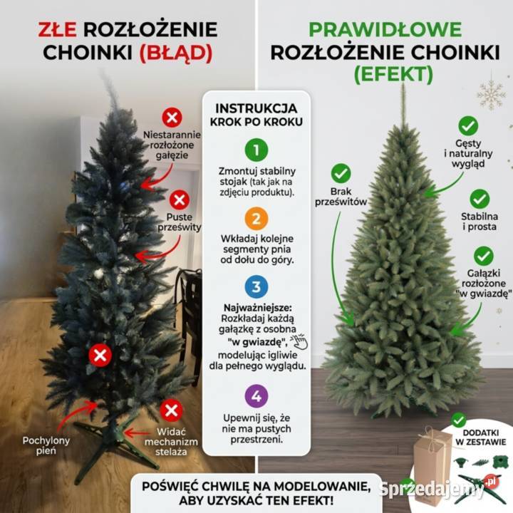 Choinka sztuczna Świerk Kaukaski 100 Boże Narodzenie sprzedam