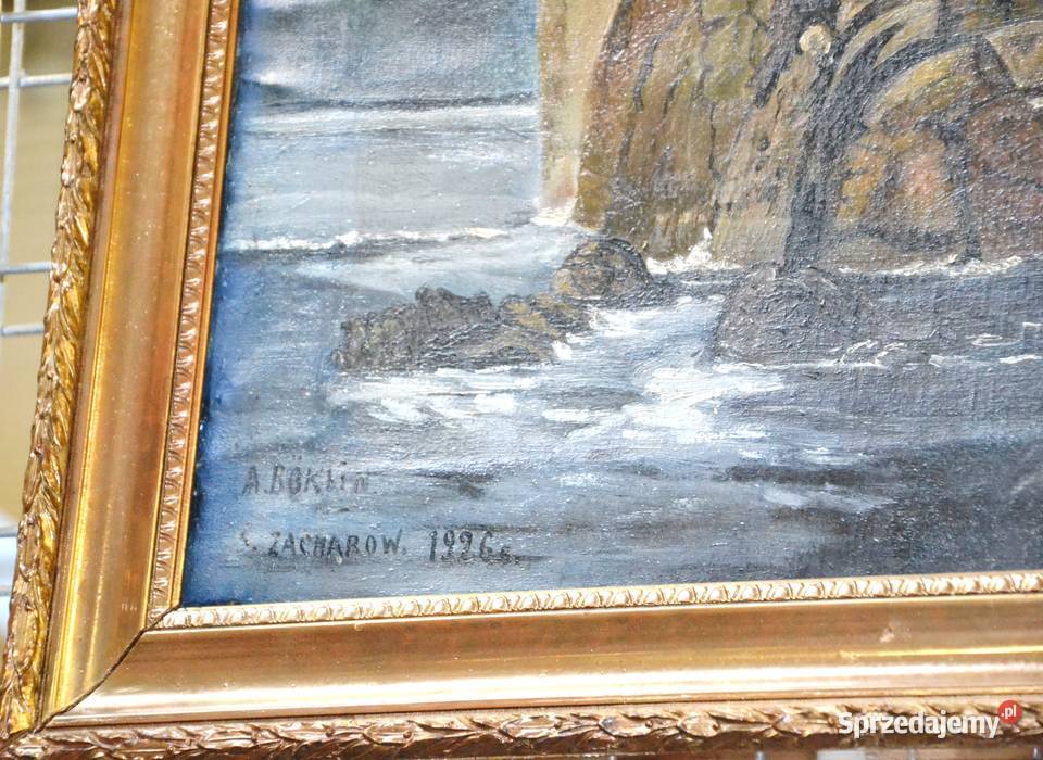 Wyspa umarłych ABcklin kopia SZacharow 1926 r Malarstwo sprzedam