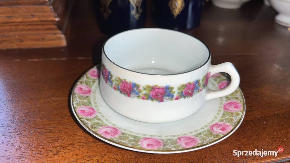 Filiżanka do espresso Sygnowana Porcelana i szkło Gdańsk