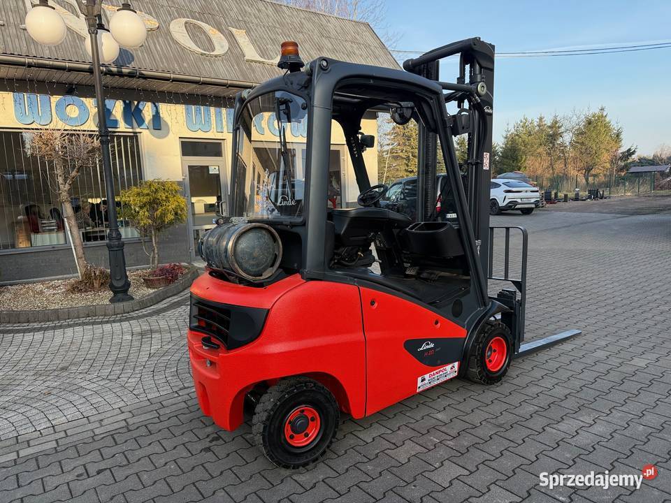 Wózek widłowy 2021r LINDE H20T widlak duplex 391 Wózki widłowe Brzeźnica