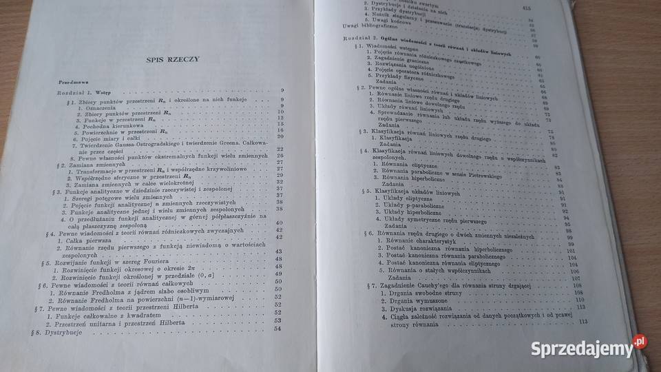 Wstęp do teorii równań różniczkowych cząstkowych