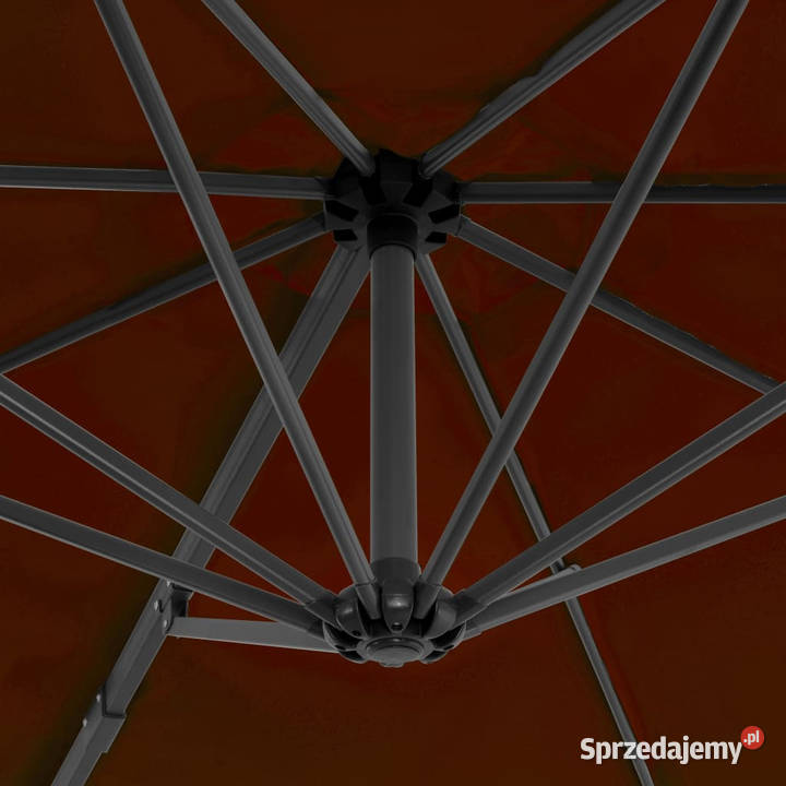 Parasol wiszący z aluminiowym słupkiem 300 Pozostałe