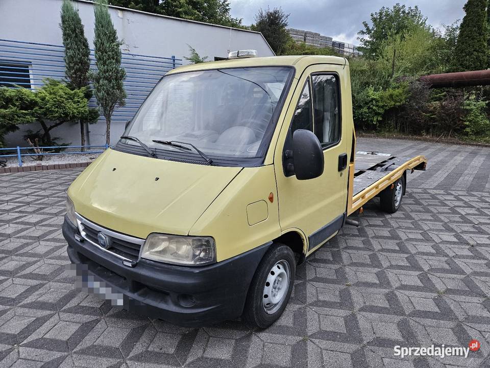 Fiat ducato 20 d laweta autolaweta pomoc drogowa nieuszkodzony śląskie Pszczyna