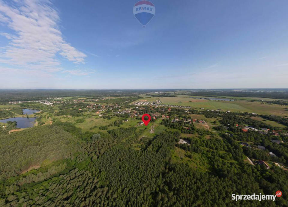 Puszcza Zielonka działka budowlana z MPZP Sprzedaż wielkopolskie