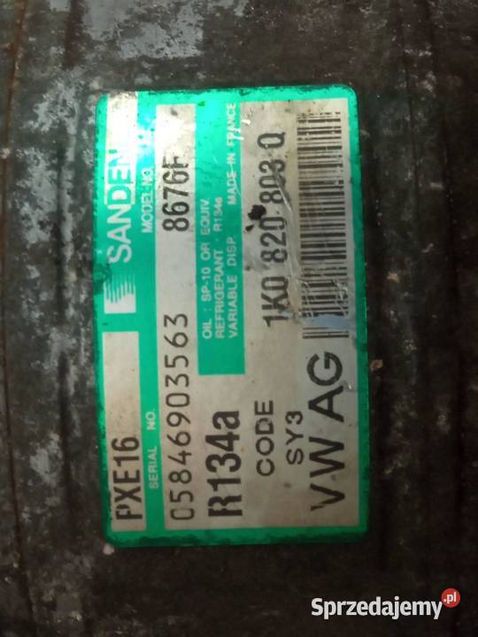 SPRĘŻARKA KLIMATYZACJI 1K0820803Q 19 TDI VW
