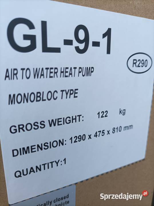Pompa ciepła FOXAIR typ GL91 nie montowana Chorzów