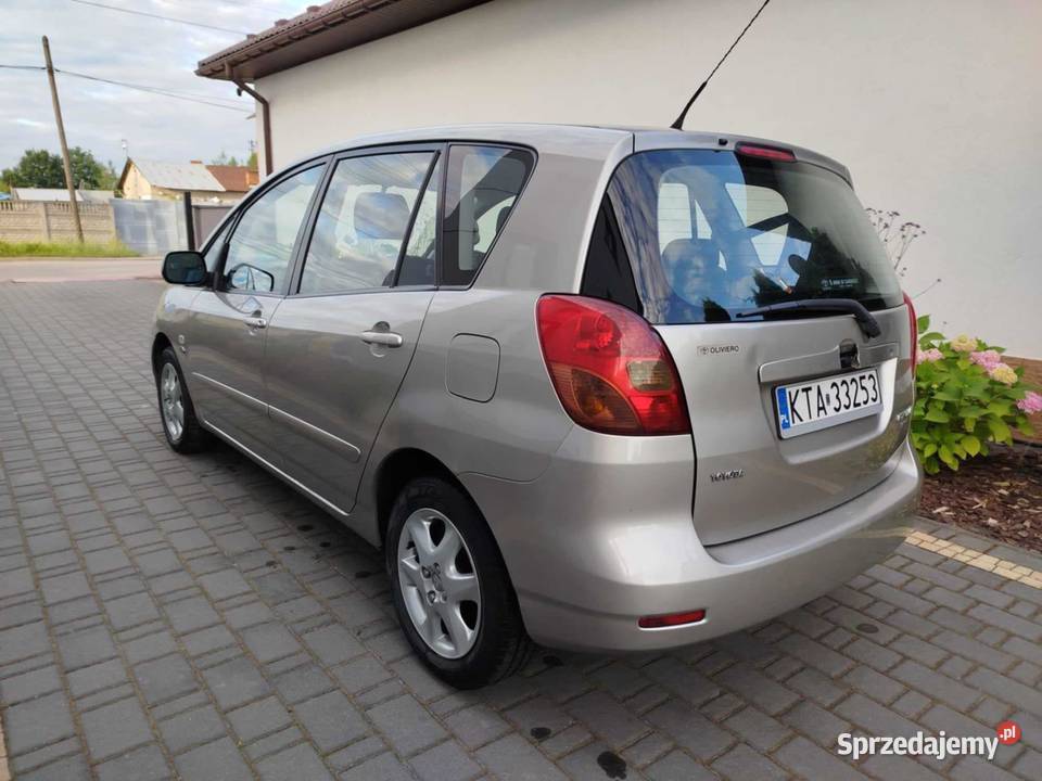 Toyota Corolla Verso 4D4 20 2003r małopolskie Żabno